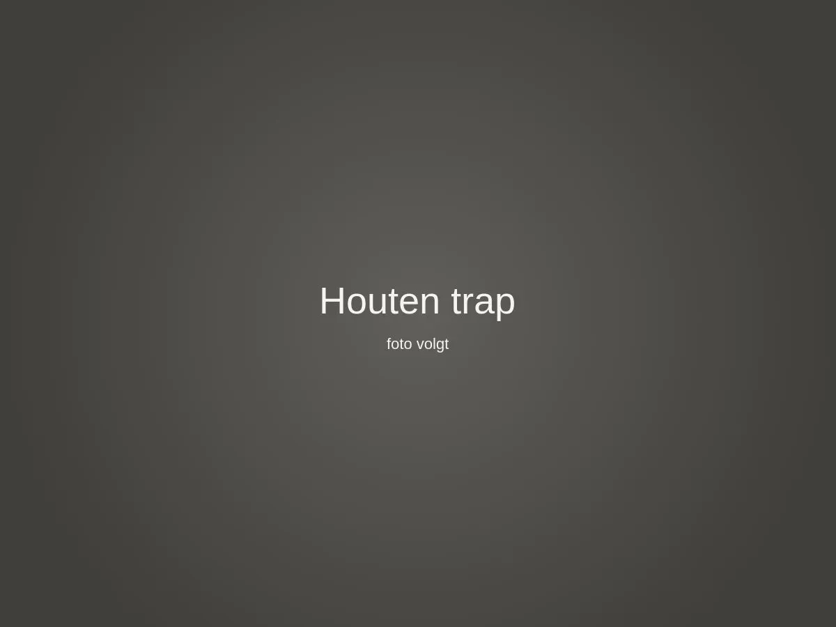 Op maat gemaakte houten trap